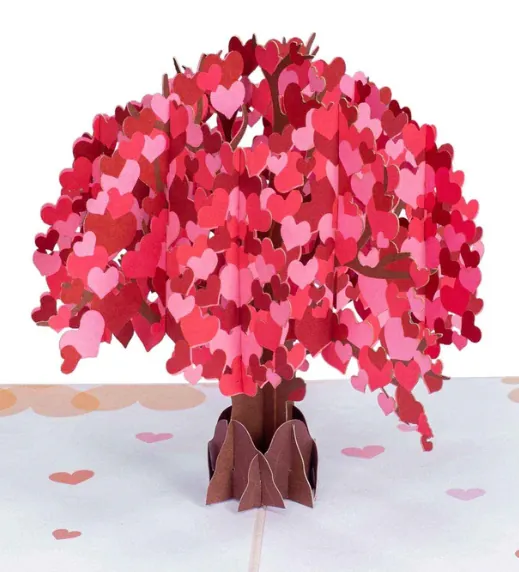 Heart Tree Pop Up Card